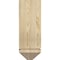 Ekena Millwork Imperial Arts and Crafts Rough Sawn Bracket w/ Offset Brace, Douglas Fir, 8"W x 18"D x 22"H BKT0806X18X22IMP03RDF - alternate 3